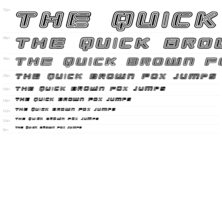 Republikaps Exp - Maze Italic Waterfall