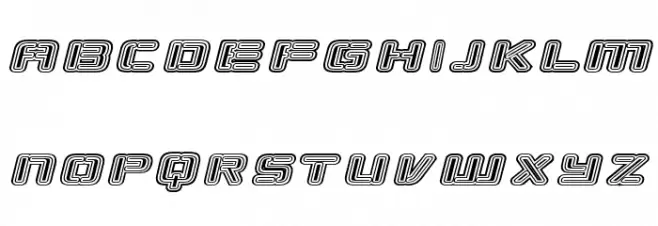 Republikaps Exp - Maze Italic 字体 小写