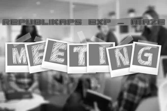 Republikaps Exp - Maze Font examples