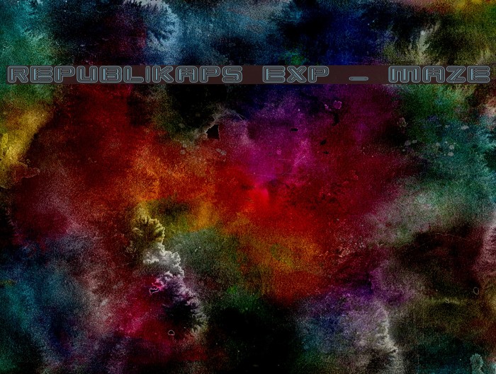 Republikaps Exp - Maze Font examples