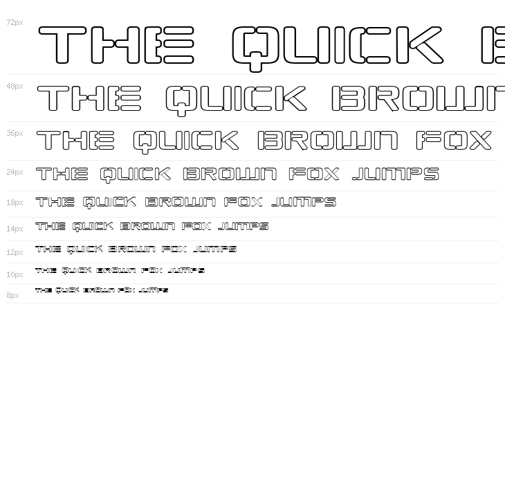 Republikaps Exp - Outline Waterfall