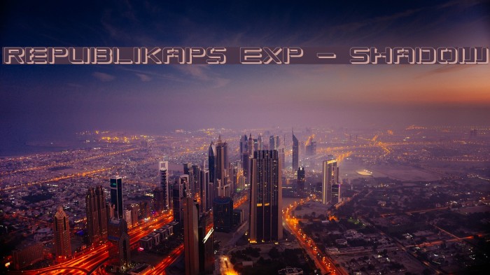 Republikaps Exp - Shadow Example 2