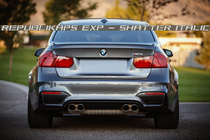 Republikaps Exp - Shatter Italic Example 3