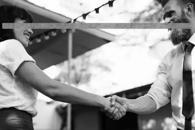 Republikaps Exp - Sketch Italic Font examples