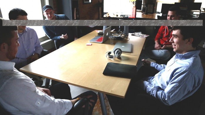 Republikaps Exp - Sketch Italic Example 3