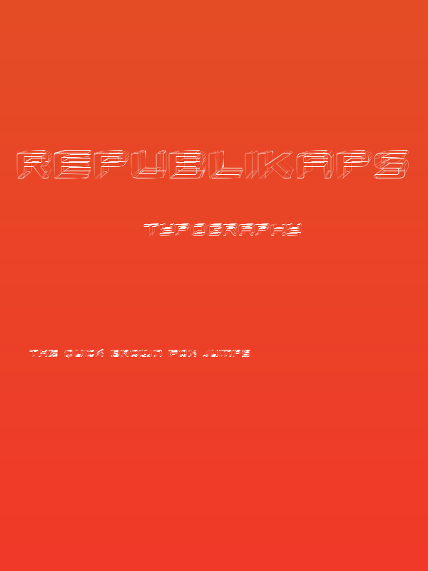 Republikaps Exp - Sketch Poster