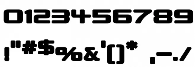 Republikaps Exp - Ultra Font OTHER CHARS