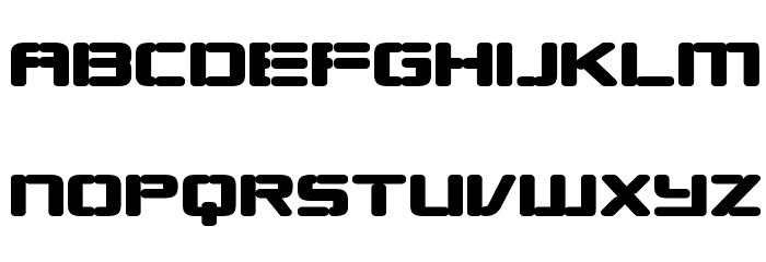 Republikaps Exp - Ultra Font LOWERCASE