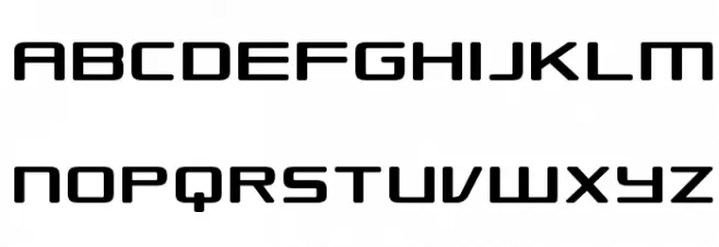 Republikaps Exp 字体 大写
