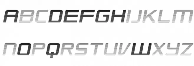 Republikaps - Haze Italic Polices MAJUSCULES