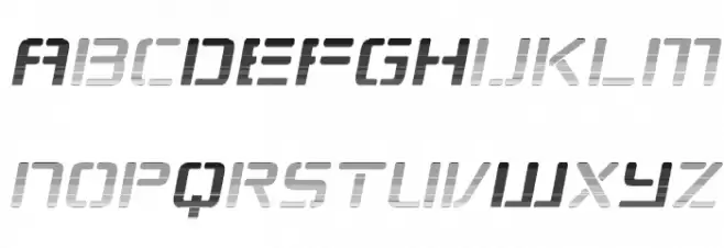 Republikaps - Haze Italic フォント 小文字