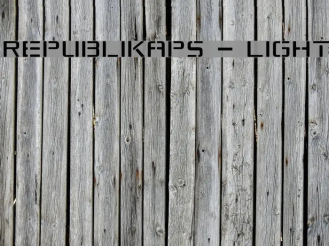 Republikaps - Light Example 2