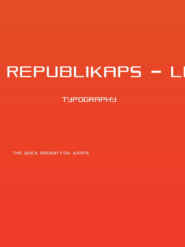Republikaps - Light Poster