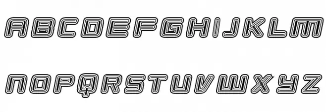Republikaps - Maze Italic 字体 大写