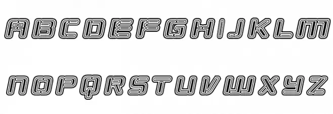 Republikaps - Maze Italic 字体 小写