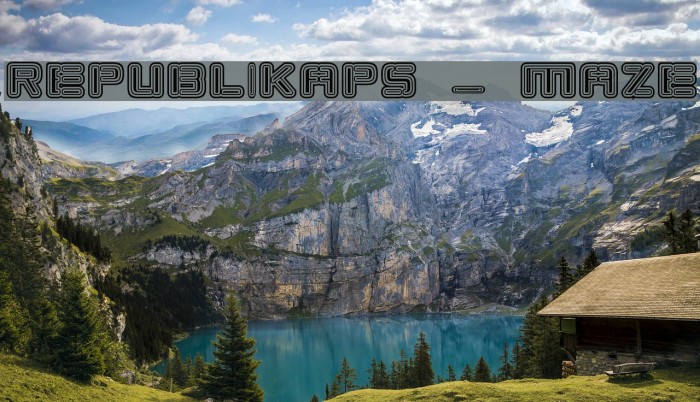 Republikaps - Maze Example 1