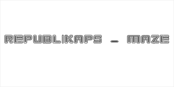 Republikaps - Maze Logo