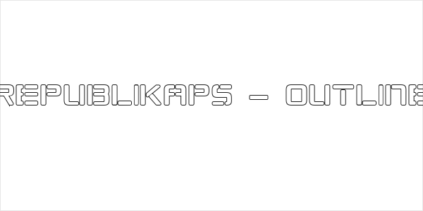 Republikaps - Outline Logo