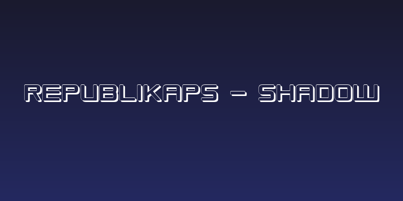Republikaps - Shadow Social Header