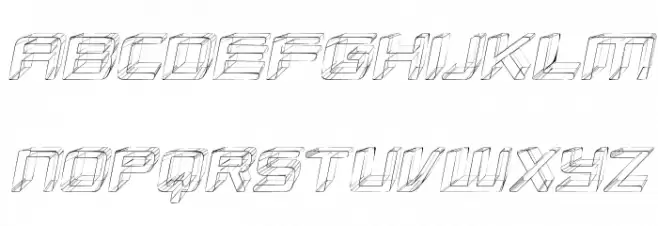 Republikaps - Sketch Italic Fuentes MAYÚSCULAS
