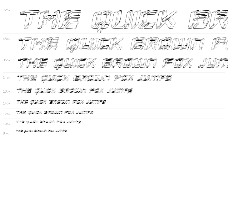 Republikaps - Sketch Italic Waterfall