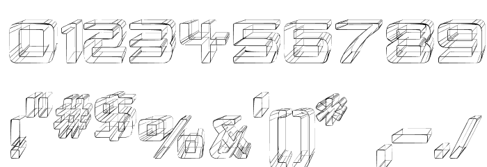Republikaps - Sketch Font OTHER CHARS