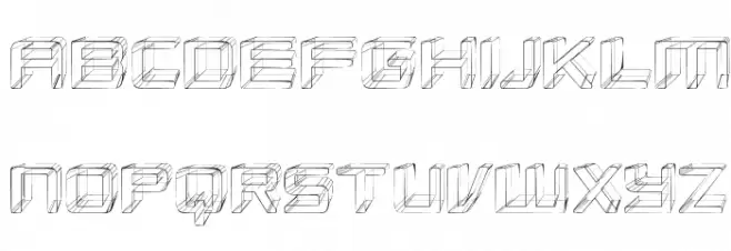 Republikaps - Sketch Fonte MAIÚSCULAS