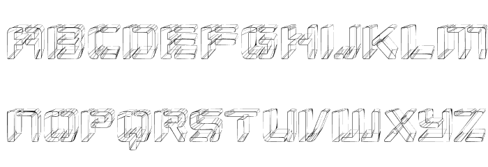 Republikaps - Sketch Font LOWERCASE