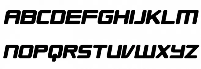 Republikaps - Ultra Italic Fuentes MAYÚSCULAS