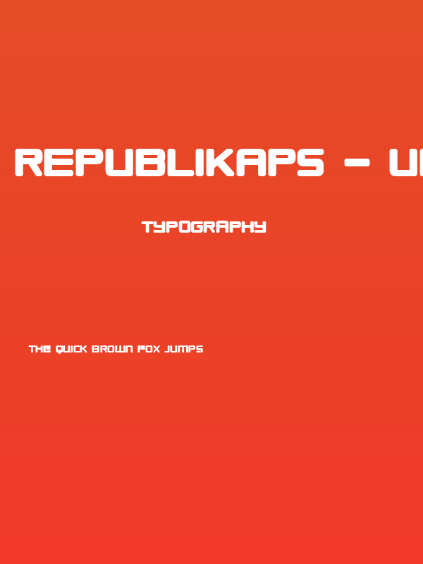Republikaps - Ultra Poster