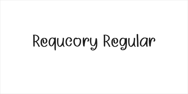 Requcory Regular Logo