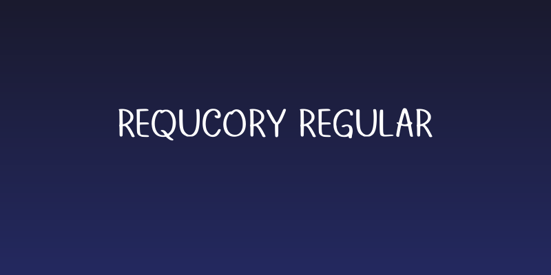 Requcory Regular Social Header