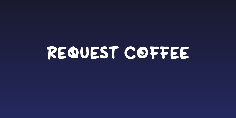 Request Coffee Social Header