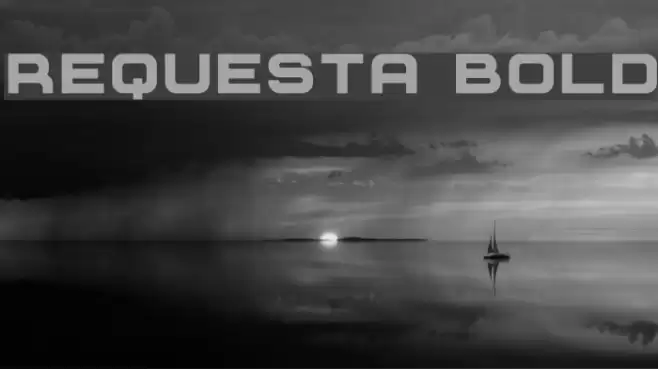 Requesta Bold Font examples