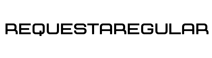 Requesta Regular  Descarca Fonturi Gratis