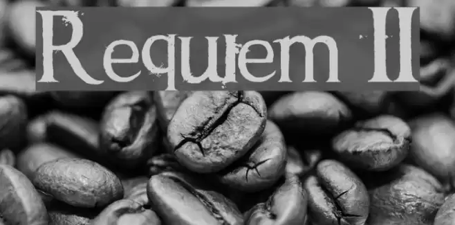 Requiem II Font examples