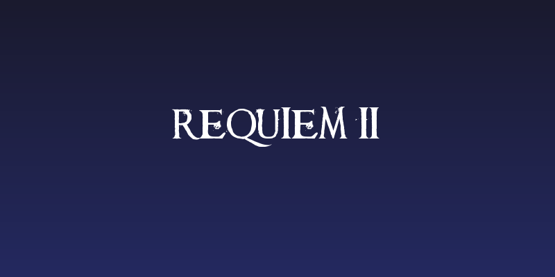 Requiem II Social Header