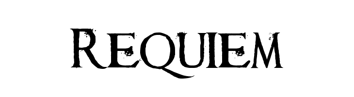 Requiem Font 