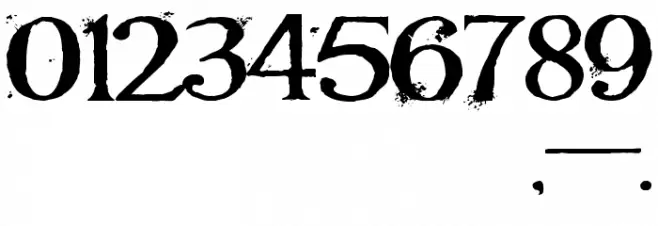 Requiem Font OTHER CHARS