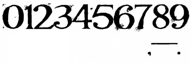 Requiem Font OTHER CHARS