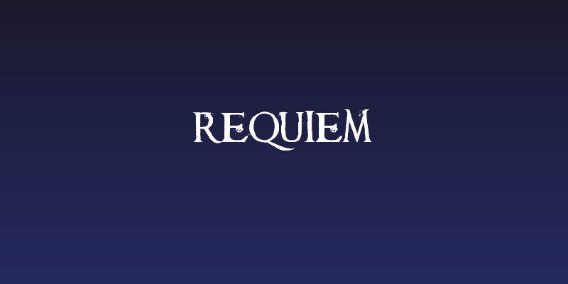 Requiem Social Header