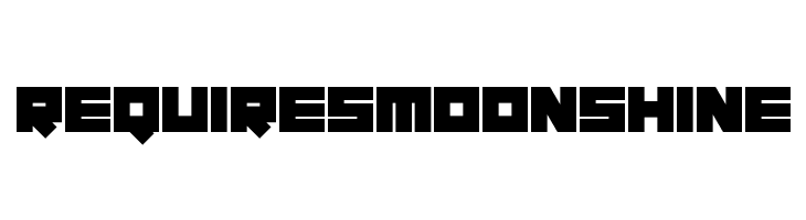 Requires Moonshine  Free Fonts Download