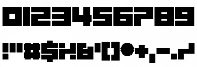 Requires Moonshine Font OTHER CHARS