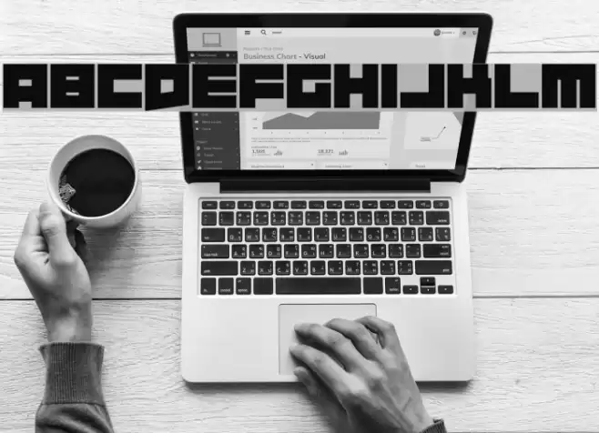 Requires Moonshine Font examples