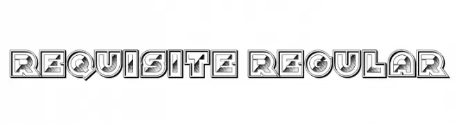 Requisite Regular  font caratteri gratis
