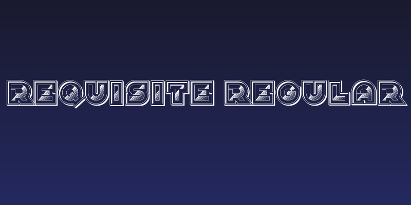 Requisite Regular Social Header