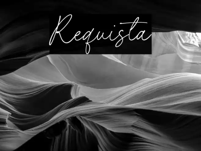 Requista Шрифта examples