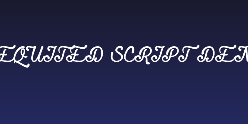 Requited Script Demo Social Header