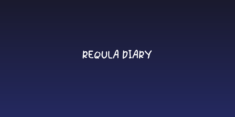 Requla Diary Social Header