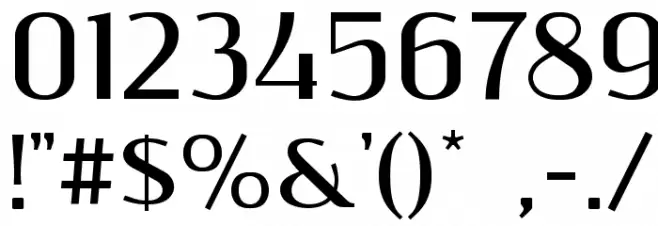 ResagnictoBold Font OTHER CHARS